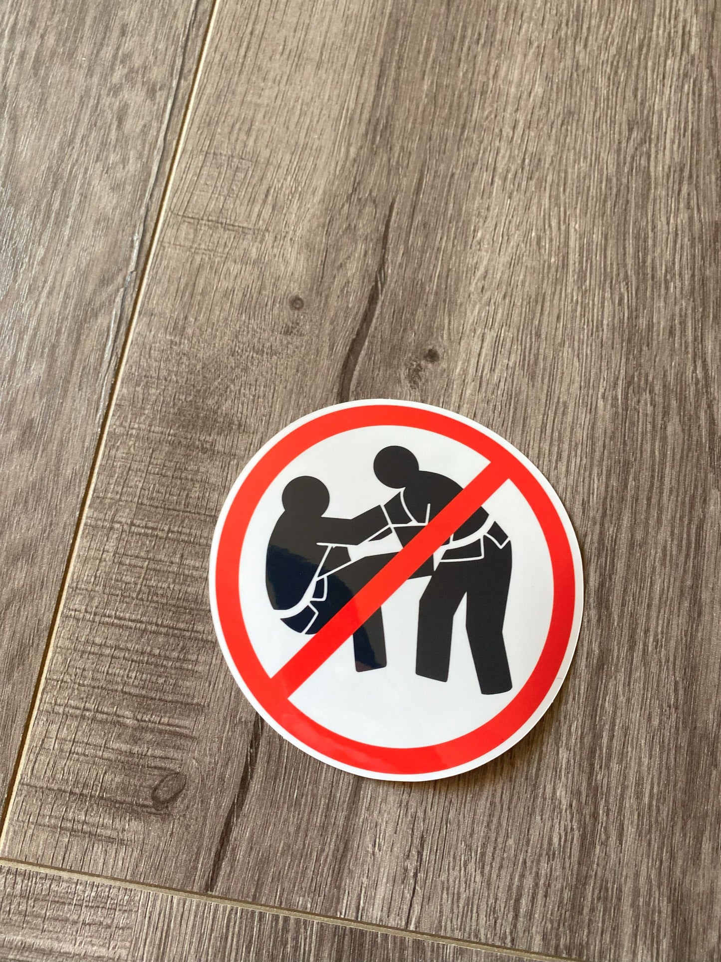 No Guard Pulling - Sticker