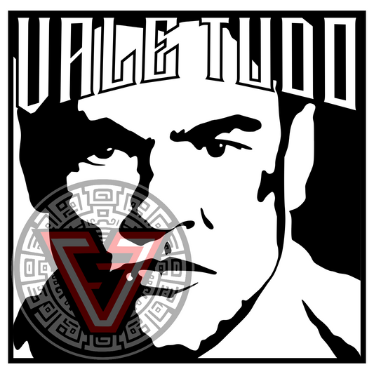 Rickson Vale Tudo - Vinyl Decal (Black)